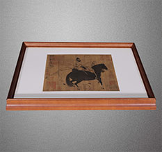 连城书画装裱配框服务案例